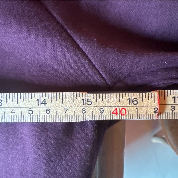 Athleta Plum Full Zip Hoodie with Thumb Holes Size XS - Picture 7 of 7